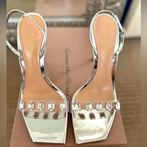 Gianvito Rossi Shoes Gianvito Rossiribbon Candy Metallic